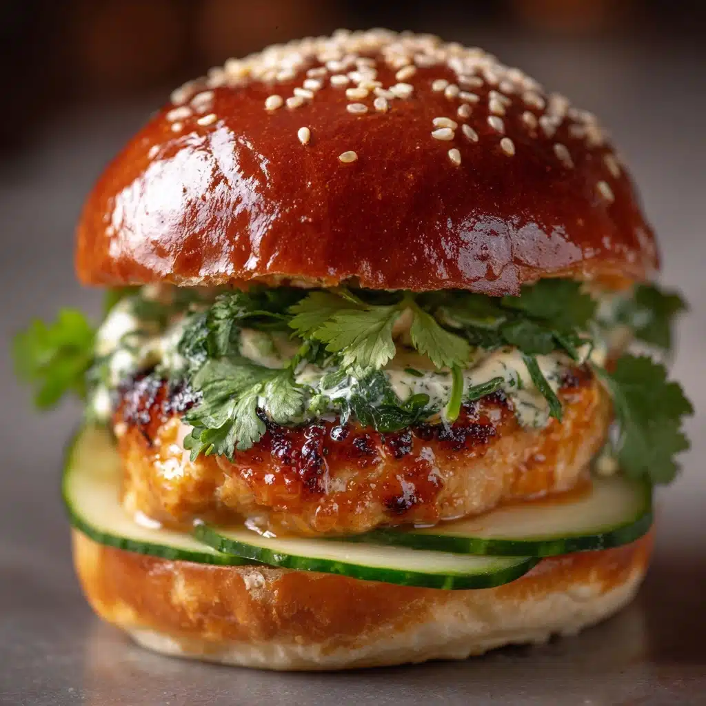 Chicken Dumpling Burgers Recipe - Recipe Image