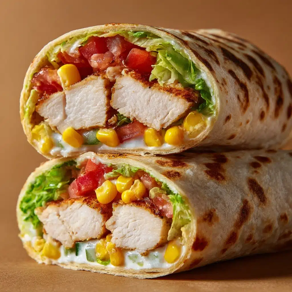 Chicken BLT Wrap Recipe - Recipe Image