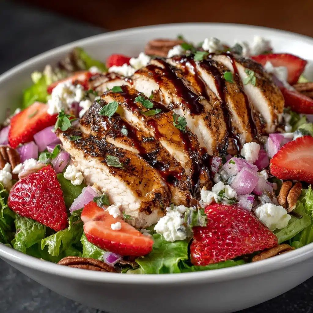 Strawberry Chicken Salad Recipe - Recipe Image