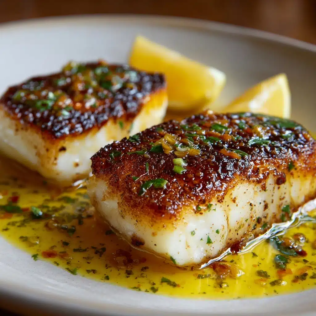 Lemon Butter Baked Cod Recipe - Recipe Image