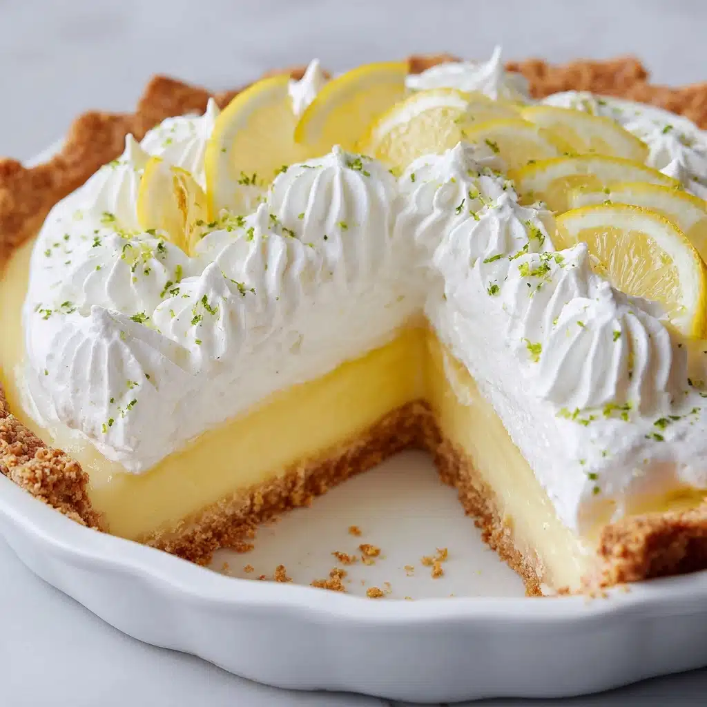 Lemon Angel Pie Recipe - Recipe Image