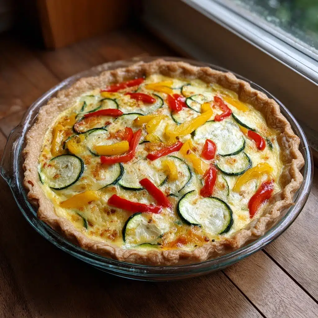 Roasted Vegetable Quiche: A Savory Delight for Any Meal Recipe - Recipe Image