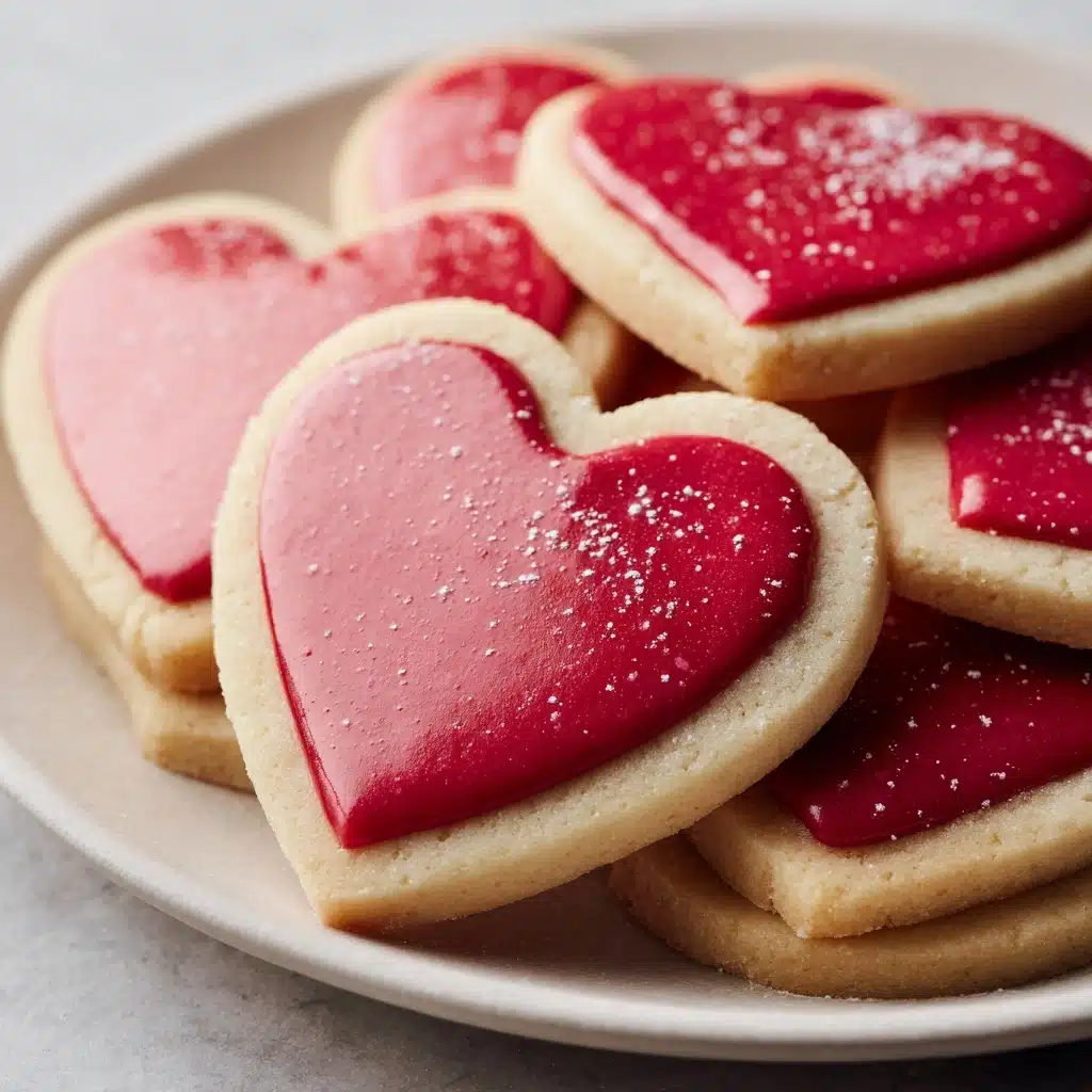 Slice and Bake Heart Cookies Recipe - Recipe Image