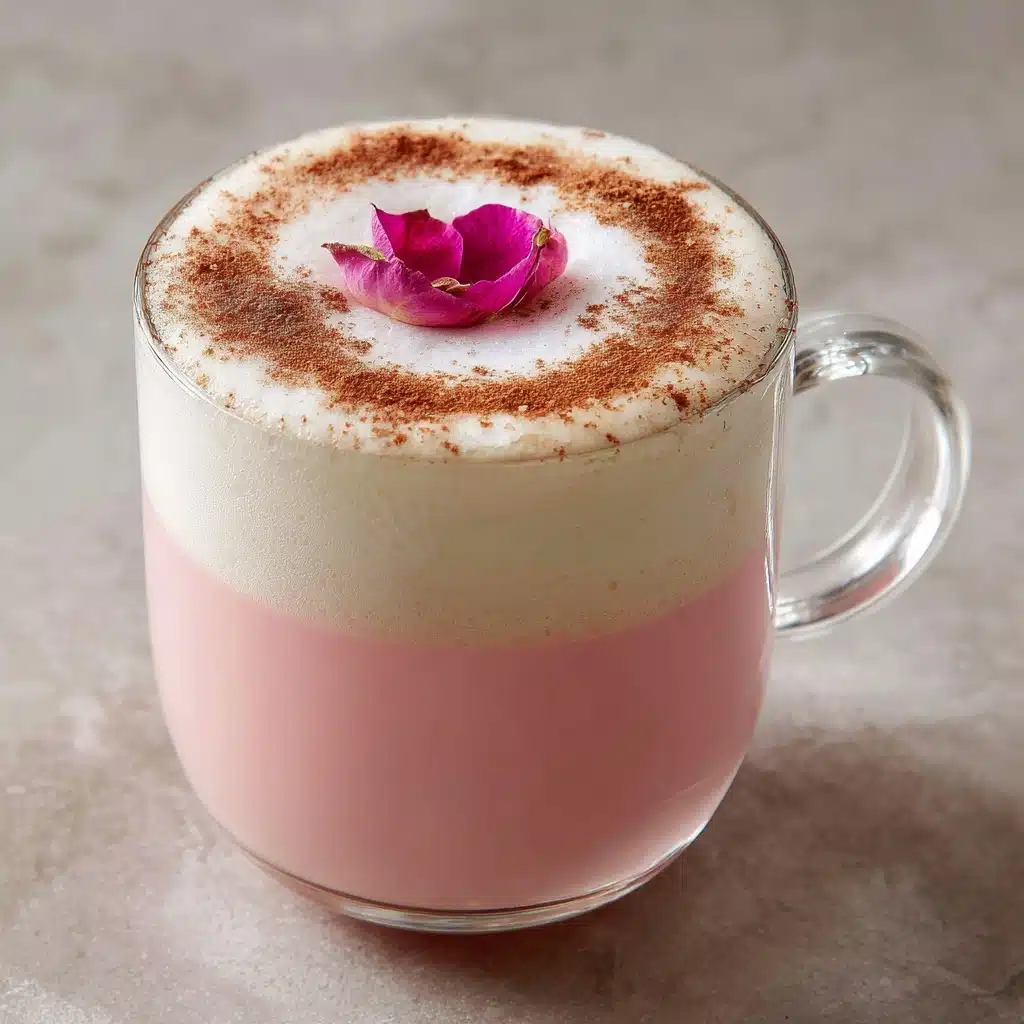 Almond Rose Latte Recipe - Recipe Image
