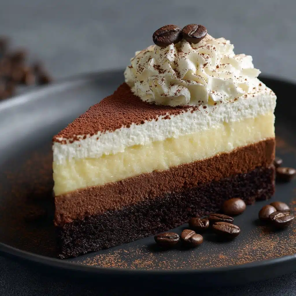 Coffee Brownie Cheesecake Recipe - Recipe Image