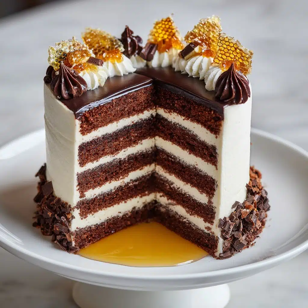 Chocolate Honey Cake – Spartak Recipe - Recipe Image