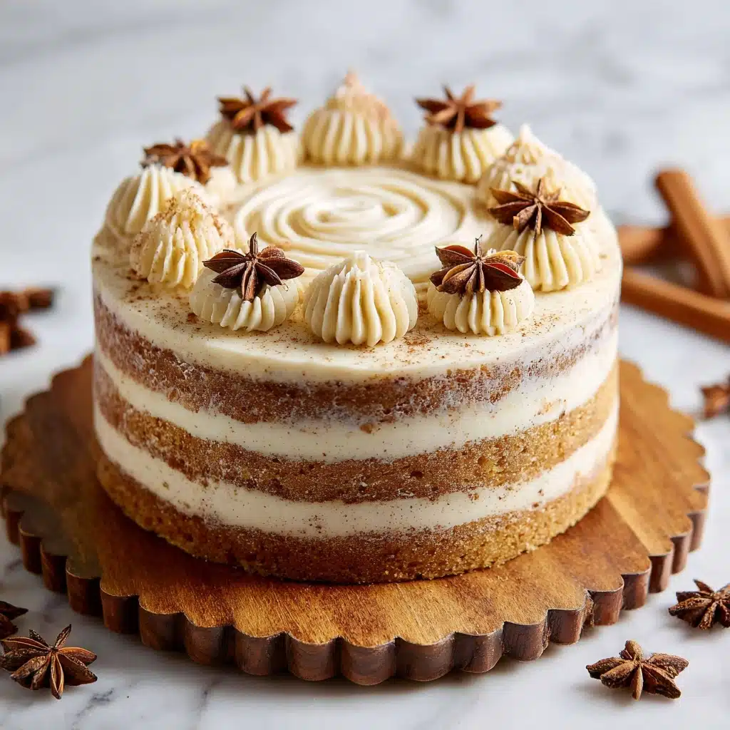Spiced Brown Sugar Chai Layer Cake Recipe - Recipe Image
