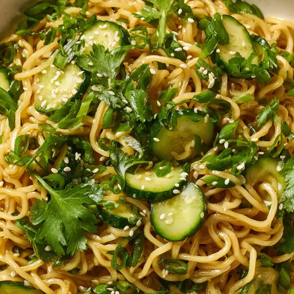 Spicy Peanut Noodle Salad Recipe - Recipe Image