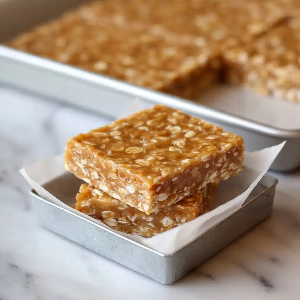 Peanut Butter Protein Bars Recipe - Recipe Image