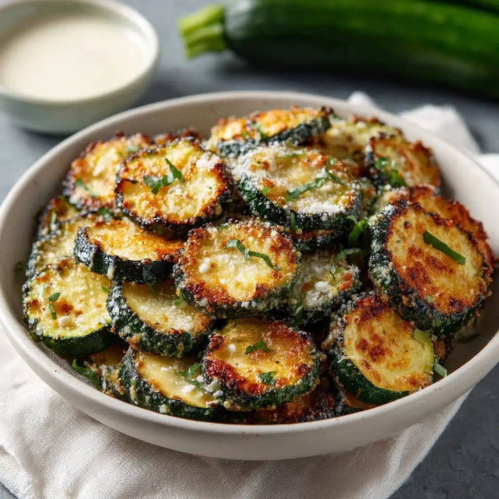 Crunchy Zucchini Chips: The Ultimate Healthy Snack Recipe - Recipe Image