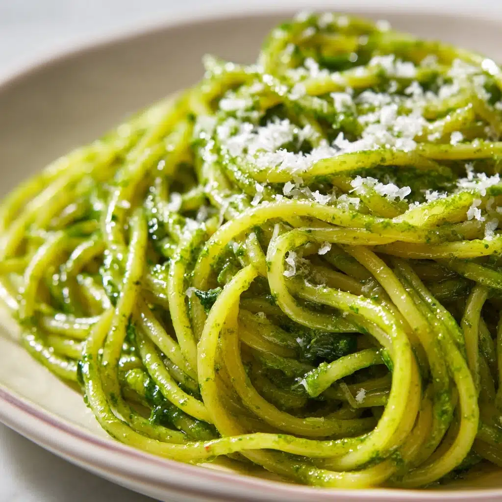 Mexican Green Spaghetti Recipe - Recipe Image