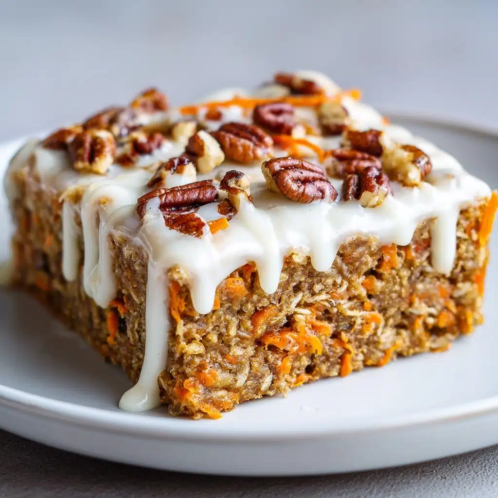 Carrot Cake Baked Oats Recipe - Recipe Image