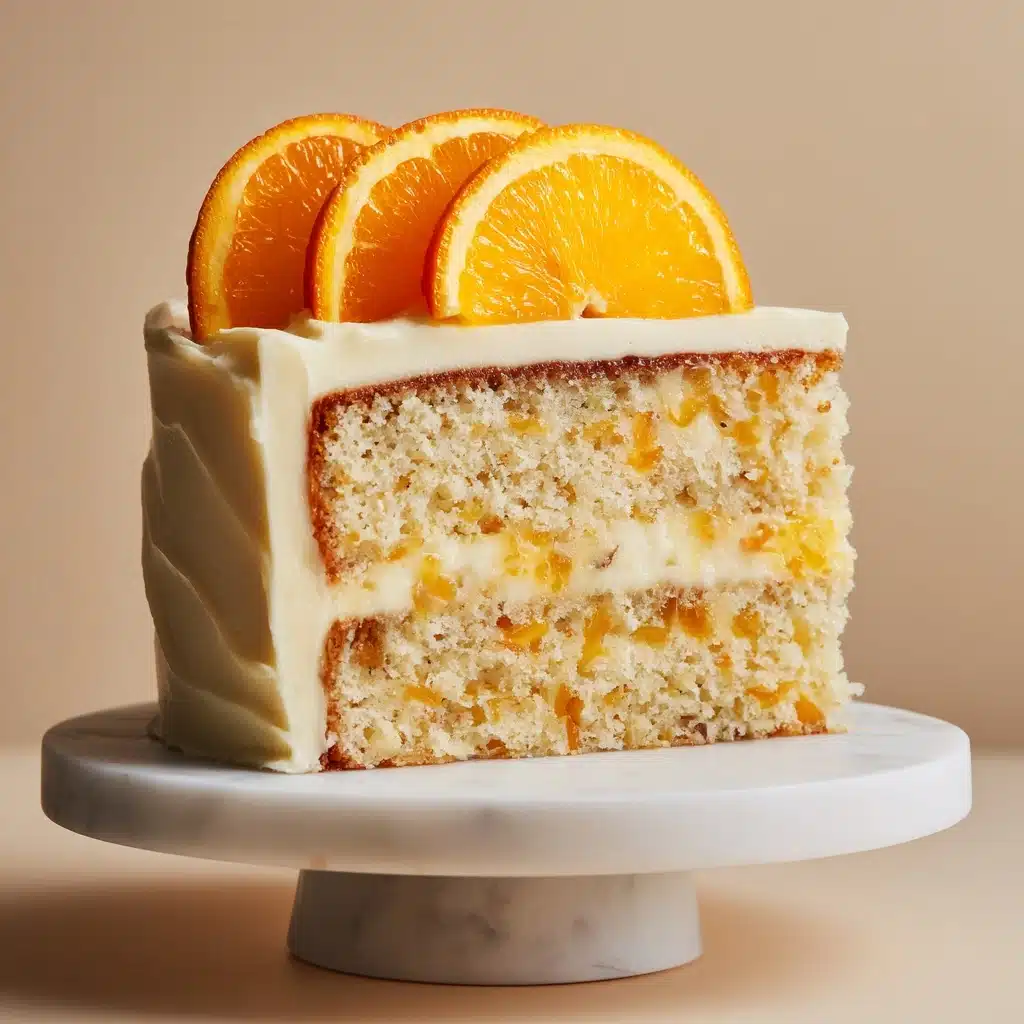 Mandarin Orange Cake Recipe - Recipe Image
