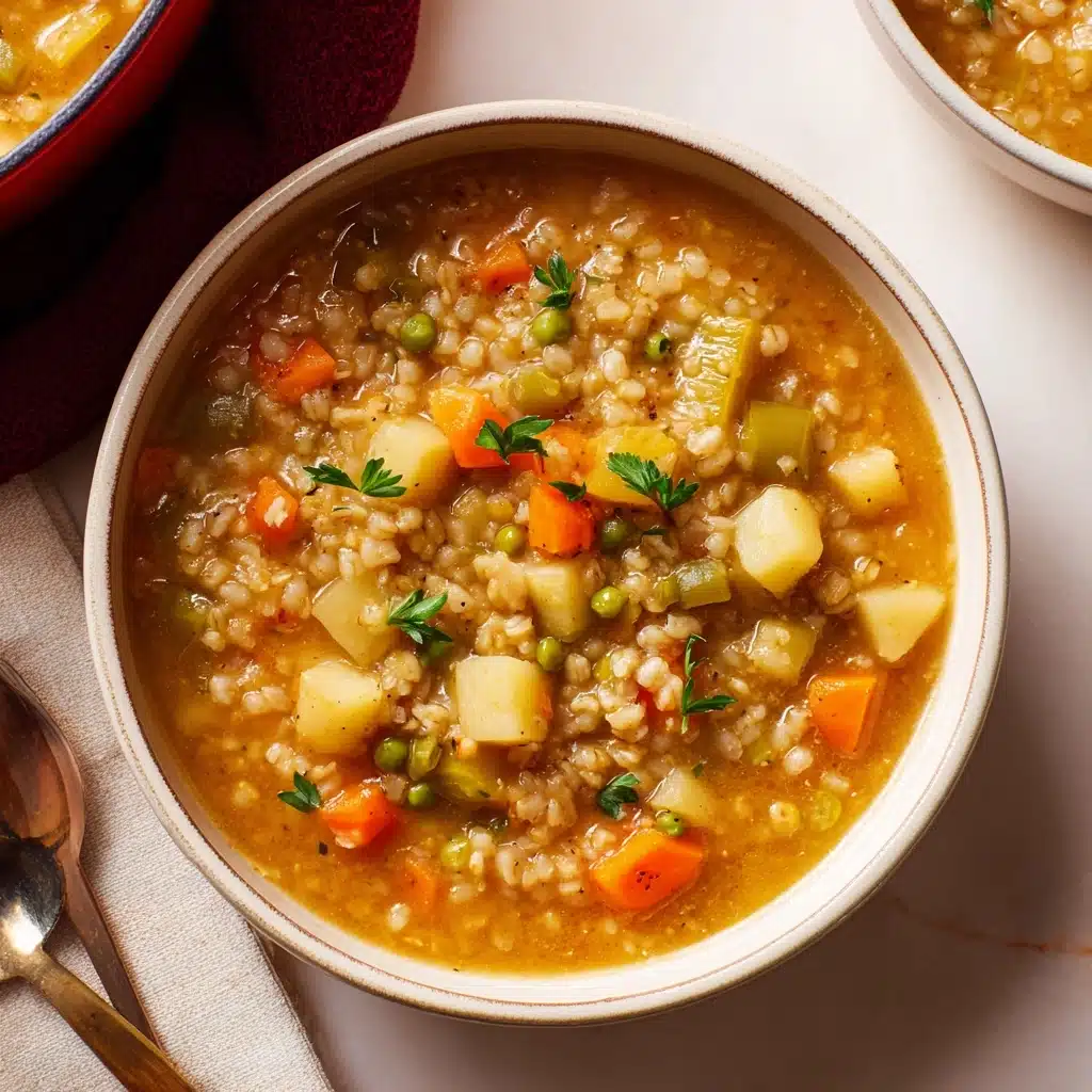 Vegetable Barley Soup Recipe - Recipe Image