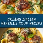 Creamy Italian Meatball Soup Recipe