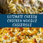 Cheesy Chicken Noodle Casserole Recipe