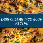 Easy Creamy Taco Soup Recipe
