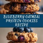 Oatmeal Protein Cookies with Blueberries Recipe