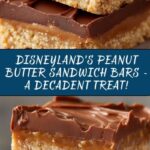 Irresistible Disneyland’s Peanut Butter Sandwich Bars Recipe