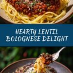 Easy Lentil Bolognese Recipe