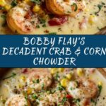 Decadent Bobby Flay’s Crab & Corn Chowder Recipe