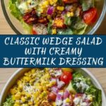 Wedge Salad with Creamy Buttermilk Dressing Recipe
