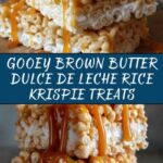 Brown Butter Dulce de Leche Rice Krispie Treats Recipe
