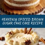 Spiced Brown Sugar Chai Layer Cake Recipe