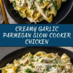 Slow Cooker Garlic Parmesan Chicken Recipe