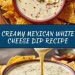 Mexican Restaurant Style White Cheese (Queso) Dip Recipe