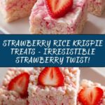 Strawberry Rice Krispie Treats Recipe