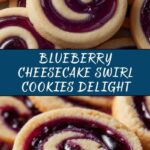Blueberry Cheesecake Swirl Cookies Recipe