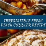 Fresh Peach Cobbler Recipe