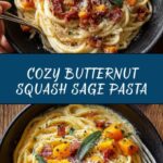 Savory Roasted Butternut Squash and Sage Pasta Recipe