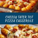 Tater Tot Pizza Casserole Recipe