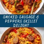 Smoked Sausage and Peppers with Rice Recipe