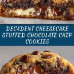 Cheesecake Stuffed Chocolate Chip Cookies Recipe