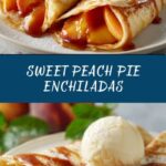Peach Pie Enchiladas Recipe