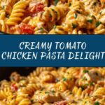 Creamy Tomato Chicken Pasta Recipe