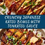 Japanese Katsu Bowls with Tonkatsu Sauce Recipe