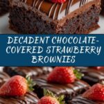 Chocolate-Covered Strawberry Brownies Recipe