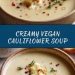 Delicious Vegan Cauliflower Soup Recipe