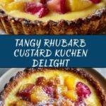 Irresistible Rhubarb Custard Kuchen Recipe