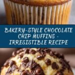 Bakery-Style Chocolate Chip Muffins Recipe