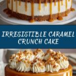 Caramel Crunch Cake Recipe