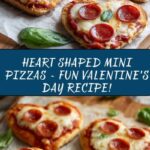 Heart Shaped Mini Pizzas | Valentine’s Day Recipe Ideas Recipe
