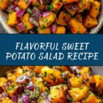 Sweet Potato Salad | A Healthy Vegetarian Salad Recipe