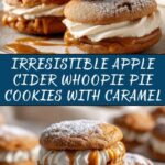 Apple Cider Whoopie Pie Cookies with Caramel Recipe