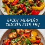 Jalapeño Chicken with Bell Peppers Recipe