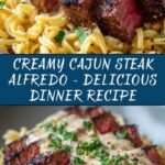 Creamy Cajun Steak Alfredo Recipe